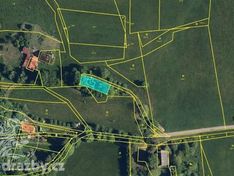Dražba pozemku pro bydlení, Komorní Lhotka, 327 m2