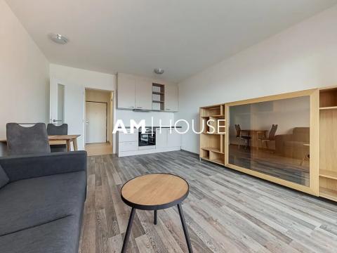 Pronájem bytu 1+kk, Praha - Vysočany, Strnadových, 34 m2