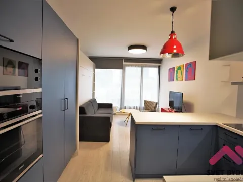 Pronájem bytu 1+kk, Praha - Karlín, Sokolovská, 31 m2