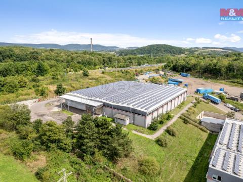 Pronájem skladu, Chabařovice, Smetanova, 890 m2