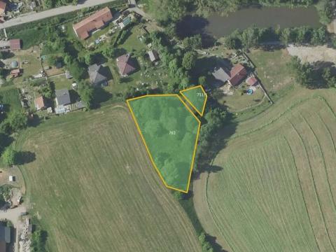 Prodej louky, Bystřice, 2525 m2