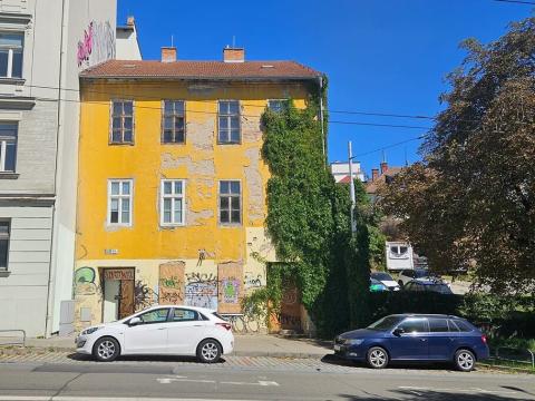 Dražba činžovního domu, Brno, Úvoz, 360 m2