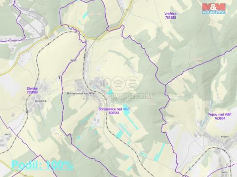 Prodej louky, Bohuslavice nad Vláří, 127756 m2