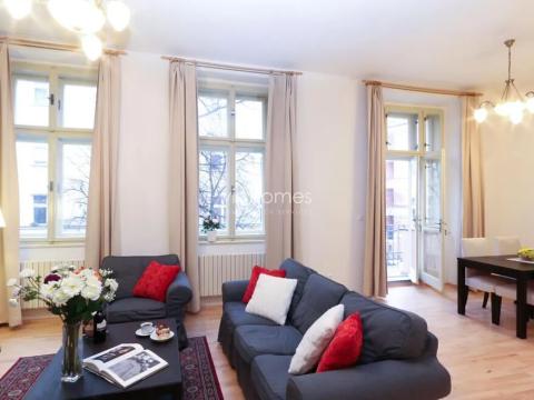 Pronájem bytu 3+kk, Praha - Vinohrady, Belgická, 95 m2