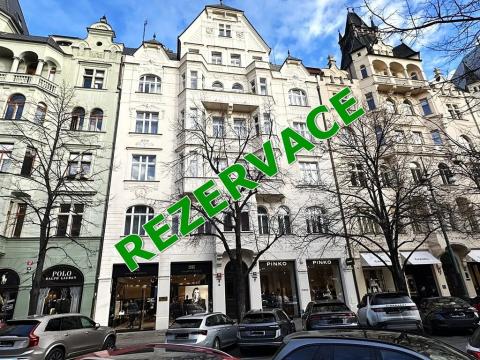 Pronájem bytu 1+kk, Praha - Josefov, Pařížská, 21 m2