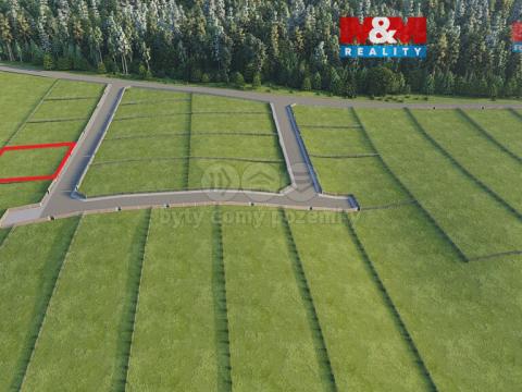 Prodej pozemku pro bydlení, Lanžov, 897 m2