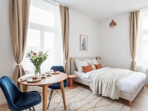 Prodej bytu 1+kk, Praha - Nové Město, Washingtonova, 28 m2