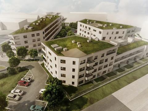 Prodej bytu 1+kk, Šlapanice, 41 m2