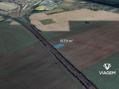Prodej pole, Horní Počaply, 1579 m2
