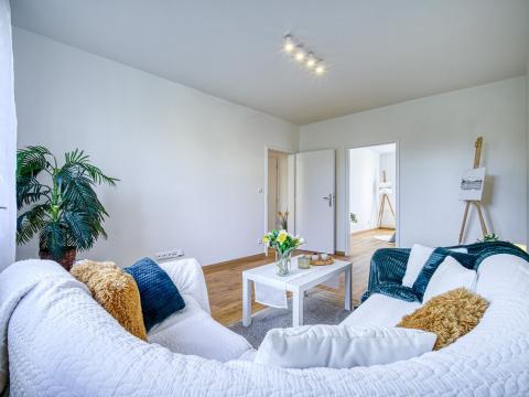 Pronájem bytu 3+1, Cvikov - Cvikov II, Sídliště, 67 m2