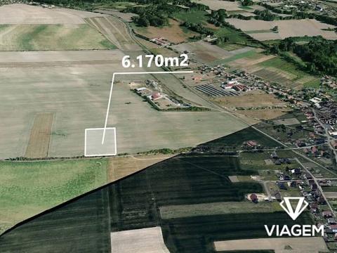 Prodej podílu pole, Velký Borek, 1028 m2