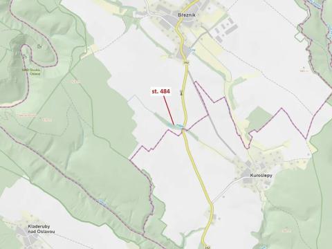 Dražba pozemku, Březník, 47 m2