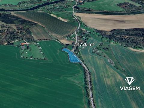 Prodej podílu zahrady, Týn nad Vltavou, 787 m2