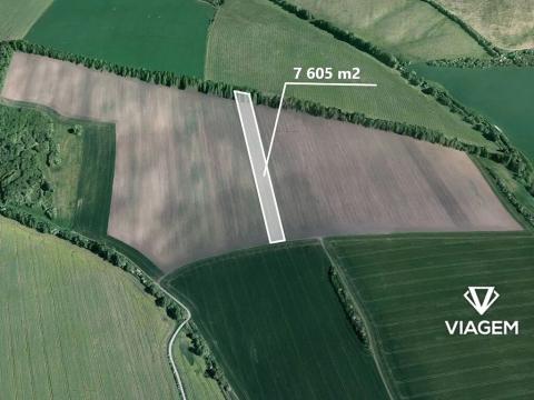 Prodej pole, Šumice, 7605 m2