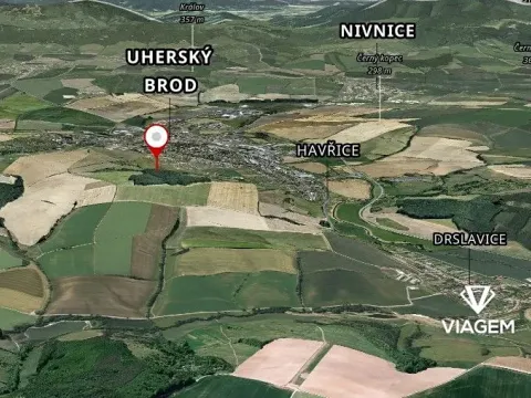 Prodej podílu zahrady, Uherský Brod, 141 m2
