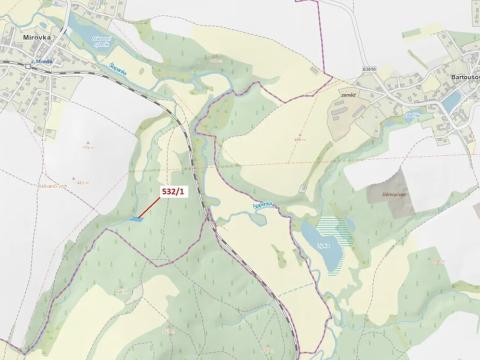 Dražba lesa, Havlíčkův Brod, 870 m2