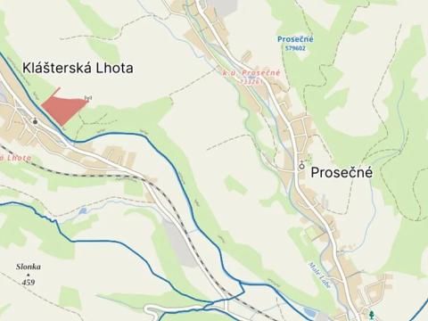 Prodej lesa, Prosečné, 33835 m2