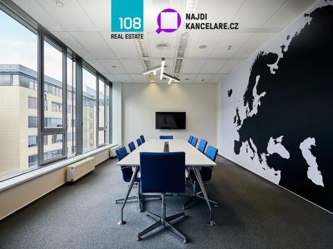 Pronájem kanceláře, Praha - Jinonice, Radlická, 1000 m2