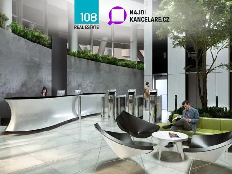 Pronájem kanceláře, Praha - Smíchov, Plzeňská, 387 m2