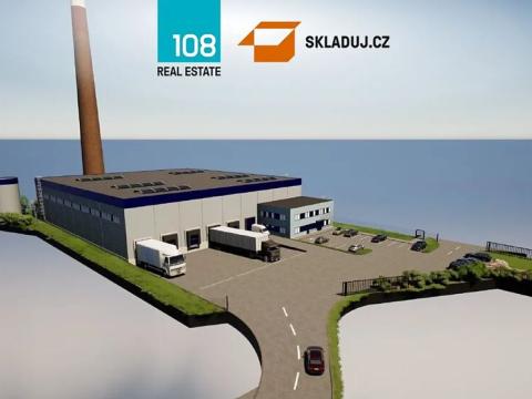 Pronájem skladu, Kladno, Průmyslová, 3324 m2