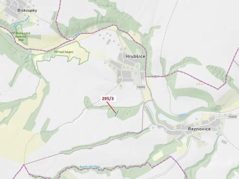 Dražba pozemku, Ivančice, 789 m2