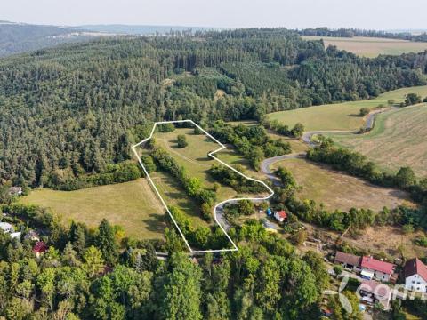 Prodej louky, Samopše, 14836 m2