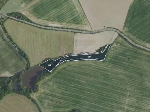 Prodej louky, Křížkový Újezdec, 2768 m2