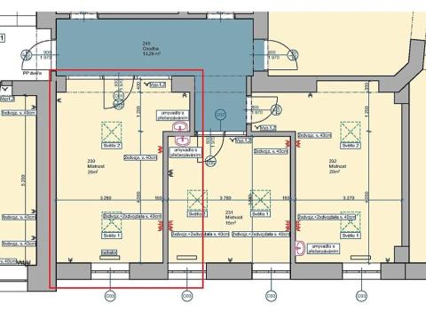 Pronájem kanceláře, Frýdek-Místek, tř. T. G. Masaryka, 20 m2