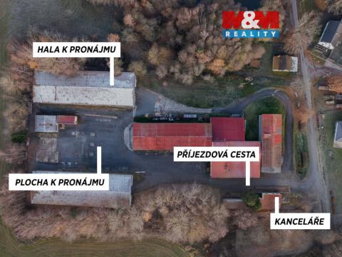 Pronájem skladu, Tisová - Hlinné, 1000 m2
