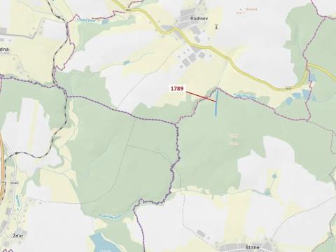 Dražba lesa, Žirovnice, 5036 m2