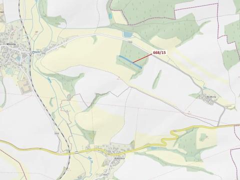 Dražba lesa, Milavče, 4689 m2