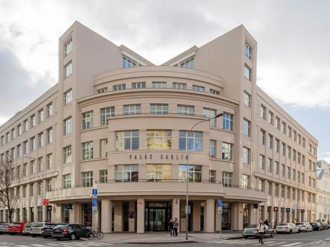 Pronájem kanceláře, Praha - Karlín, Thámova, 860 m2
