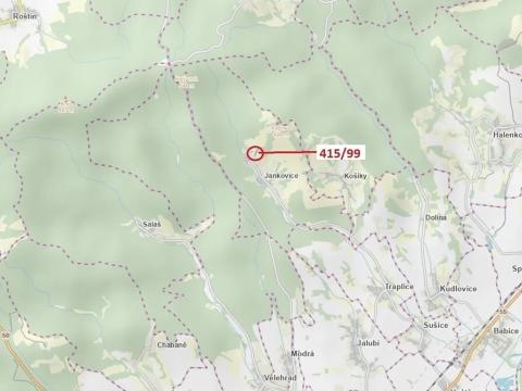 Dražba louky, Jankovice, 655 m2