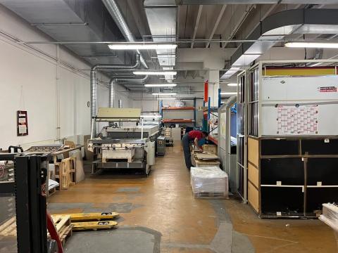 Pronájem skladu, Praha - Holešovice, Jankovcova, 272 m2