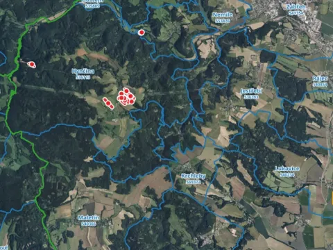 Prodej louky, Hynčina, 128718 m2