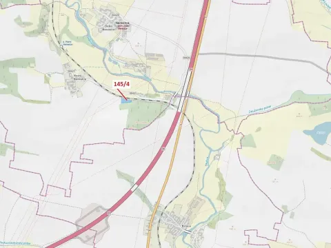 Dražba louky, Nerestce, 2865 m2