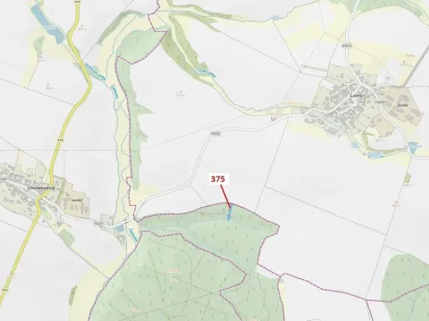 Dražba lesa, Chotěbudice, 1497 m2