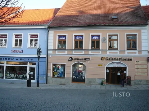 Pronájem obchodního prostoru, Písek, Havlíčkovo nám., 75 m2