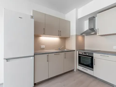 Pronájem bytu 1+kk, Praha - Vysočany, Svatošových, 32 m2