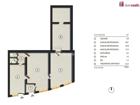 Pronájem obchodního prostoru, Mladá Boleslav, Viničná, 107 m2