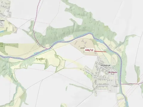 Dražba pozemku, Ivančice, 24 m2