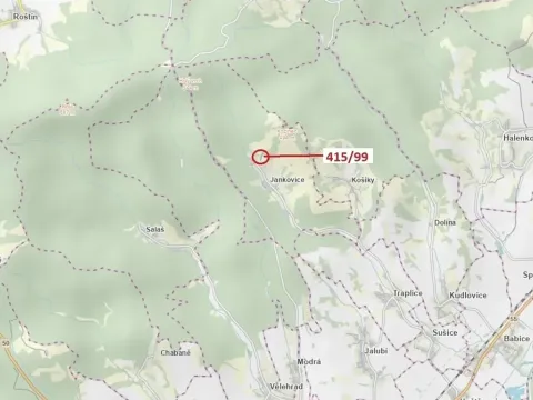 Dražba louky, Jankovice, 655 m2