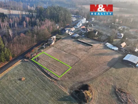 Prodej pozemku pro bydlení, Okrouhlice - Chlístov, 1456 m2