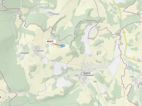 Dražba lesa, Nezdice na Šumavě, 10638 m2