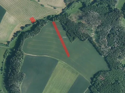 Prodej pole, Katov, 3042 m2