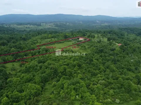 Prodej komerčního pozemku, Rakovica, Chorvatsko, 70904 m2