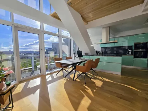 Pronájem atypického bytu, Praha - Smíchov, Kobrova, 182 m2