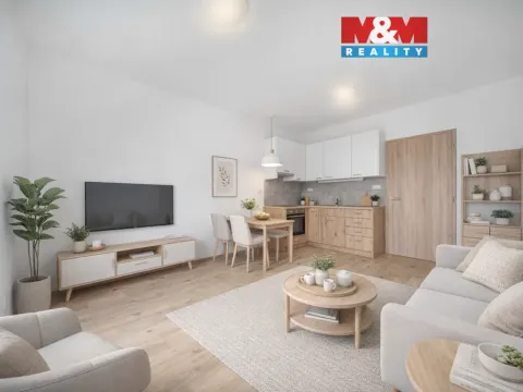 Prodej bytu 1+kk, Třemošná, Školní, 32 m2