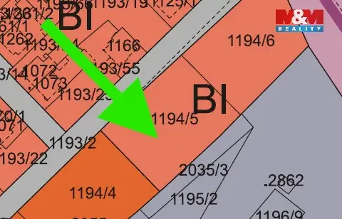 Prodej pozemku pro bydlení, Čáslav - Čáslav-Nové Město, 837 m2