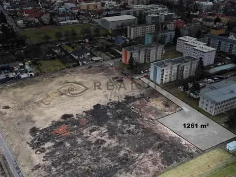Prodej komerčního pozemku, České Budějovice, 1261 m2